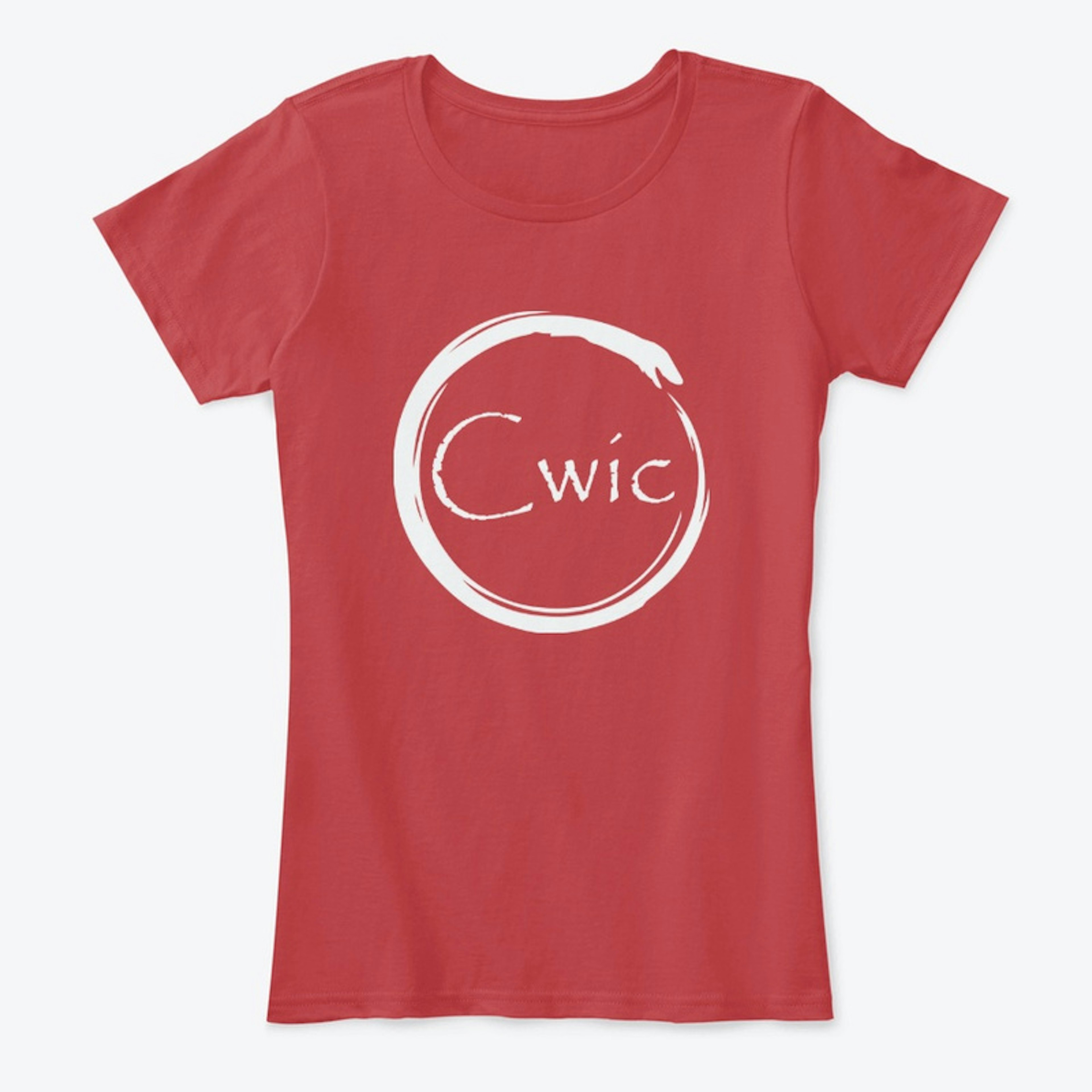 Cwic White Logo Women's Comfort T