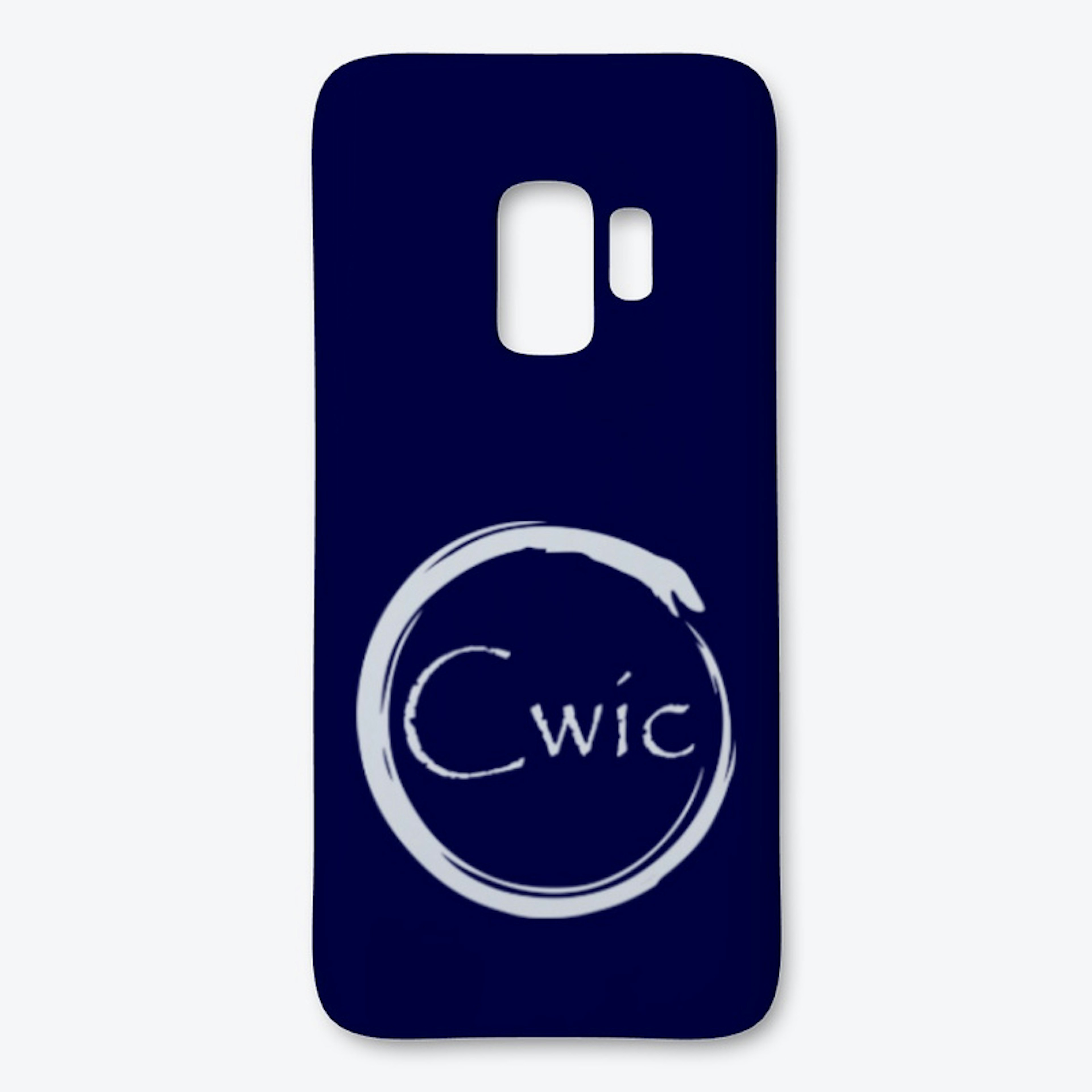 Cwic White Logo Phone Case